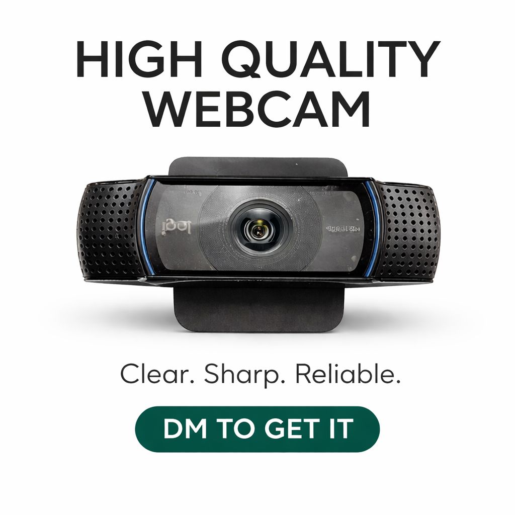 Logitech webcam
