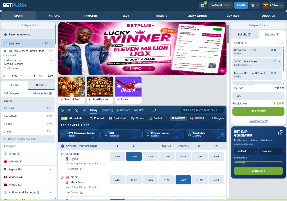 Betplus betting website for sale or hire