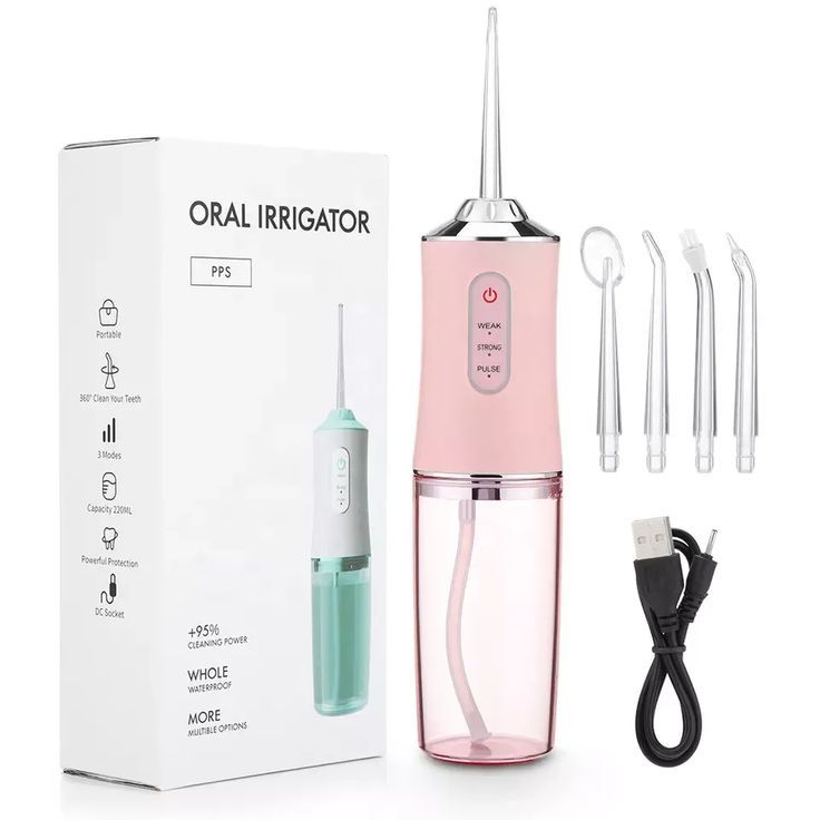 Rechargeable water flosser