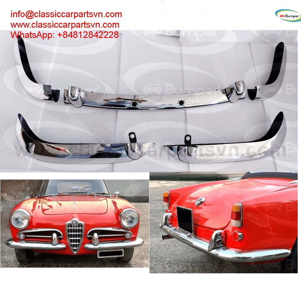 Alfa Romeo Giulietta Spider S2 S3 (1955-1962) bumper