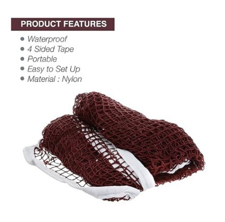 Badminton Net Multi Sport Indoor or Outdoor Net for Playing Pickleball, Kids Volleyball, Soccer Tennis, Lawn Tennis