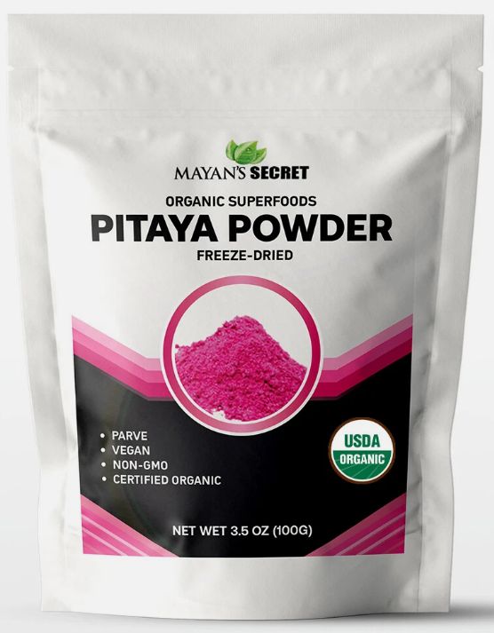 Superfood Organic Freeze-Dried Pitaya Powder Dragon Fruit